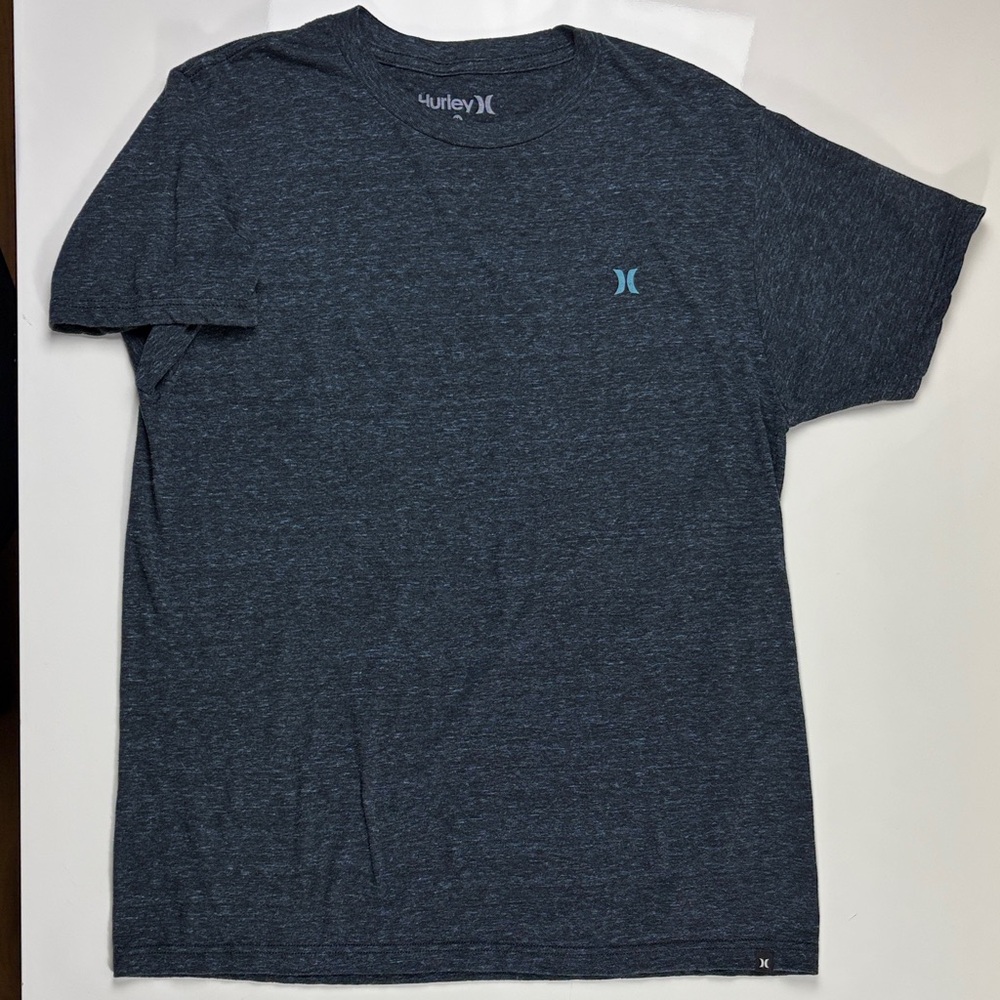 Hurley Men's Heathered Navy Tee